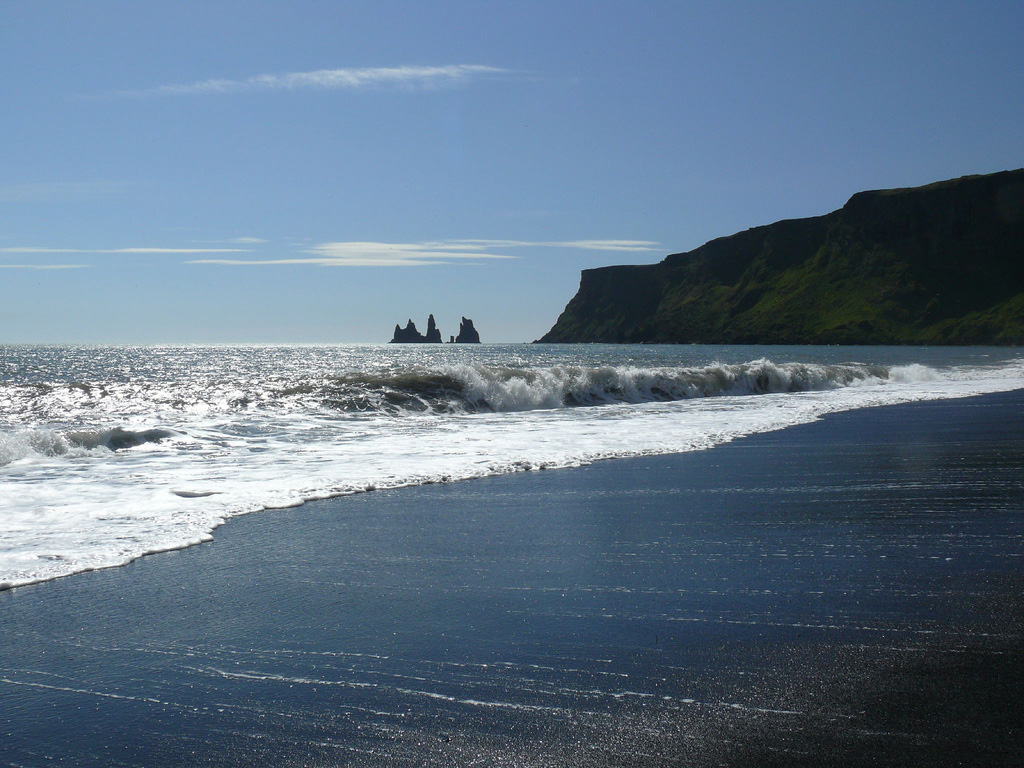 Пляж Блек Бич в Исландии, фото 3