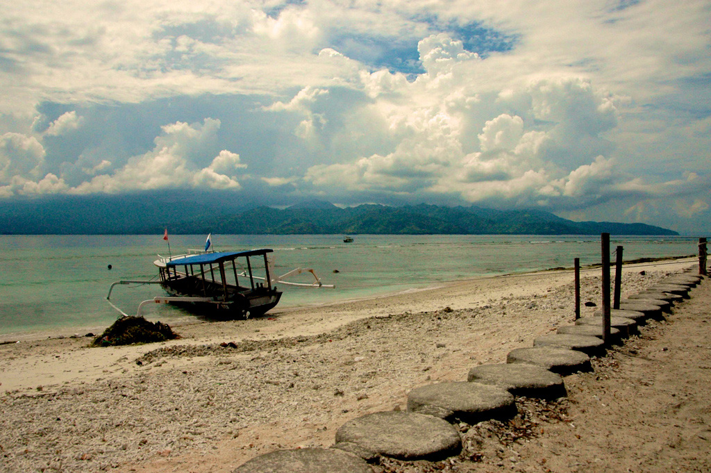Пляж Гили-Траванган в Индонезии, фото 2