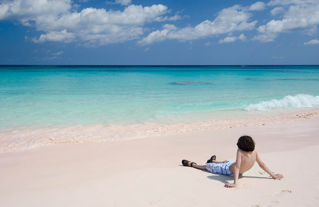 Пляж Пинк Сэндс на Багамских Островах, фото 10