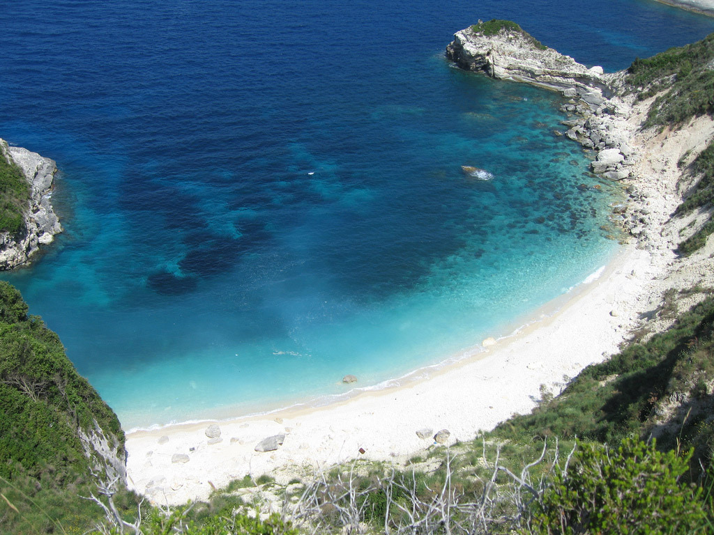 Пляж острова Паксос в Греции, фото 3