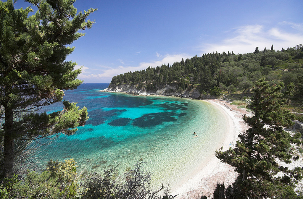 Пляж острова Паксос в Греции, фото 11