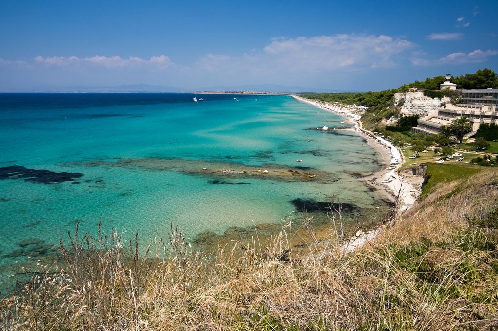 Пляж Сани в Греции, фото 2