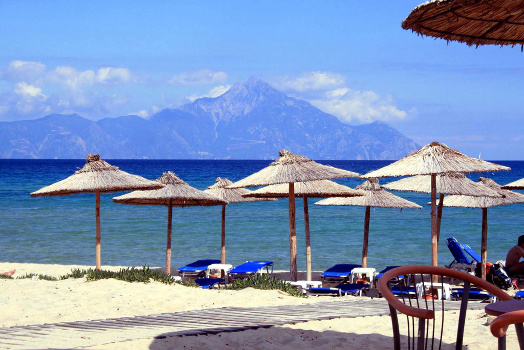 Пляж Сани в Греции, фото 7