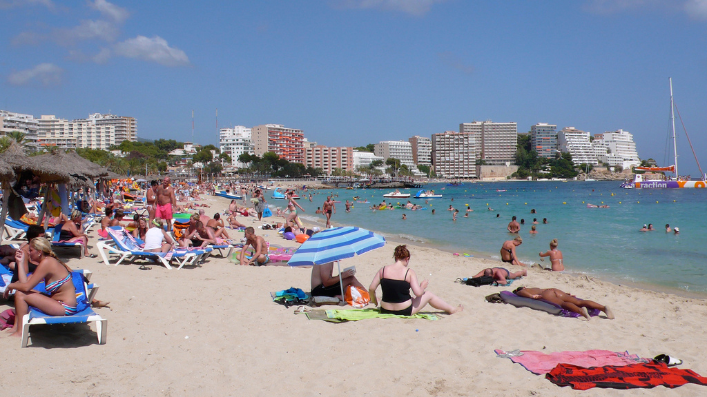 Пляж Магаллуф в Испании, фото 1