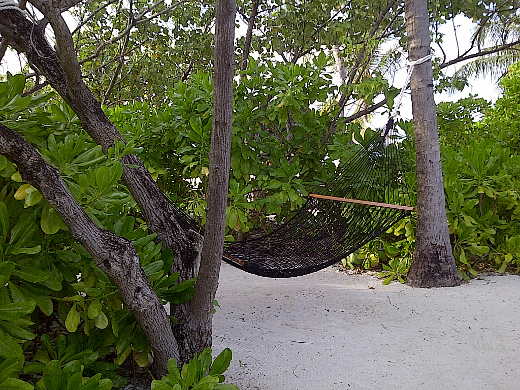 Пляж острова Куда Хураа на Мальдивах, фото 1