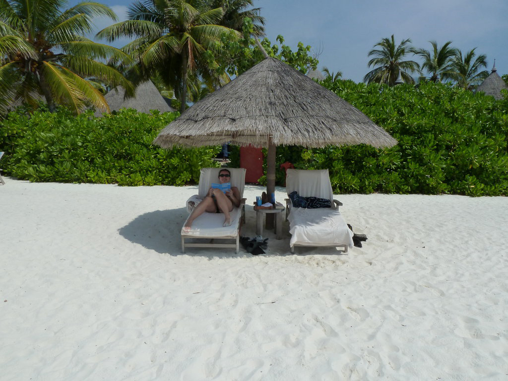 Пляж острова Куда Хураа на Мальдивах, фото 5
