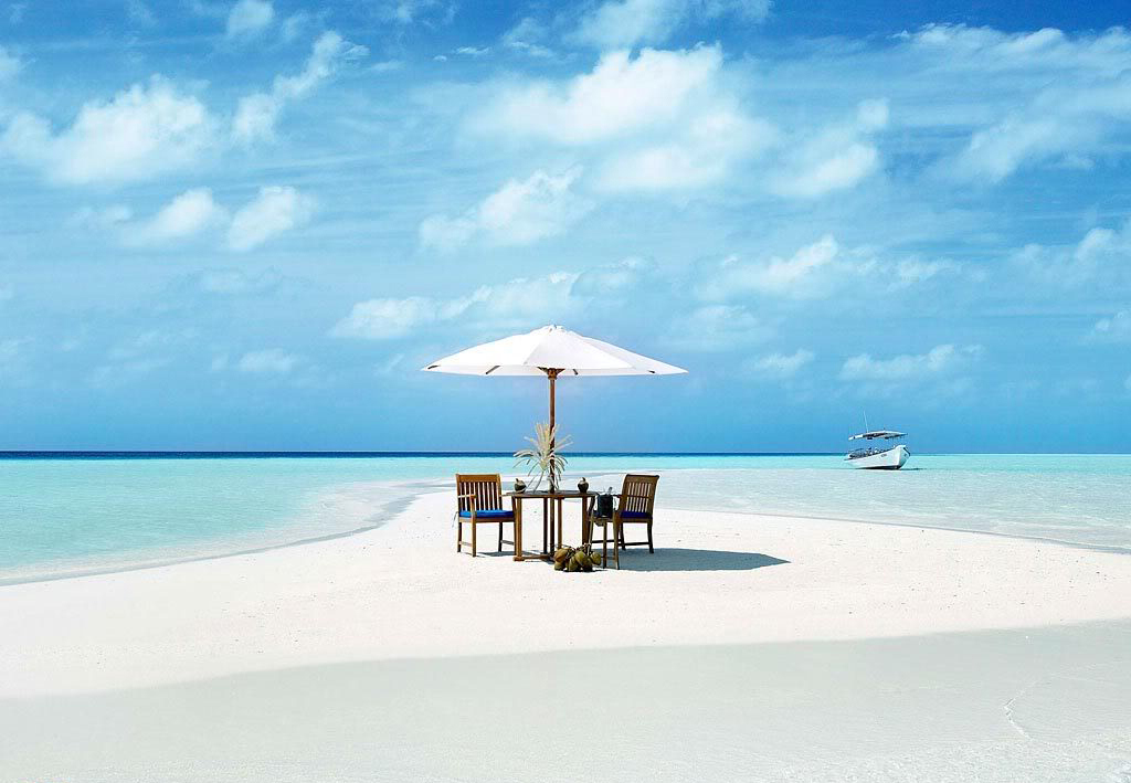 Пляж острова Куда Хураа на Мальдивах, фото 9