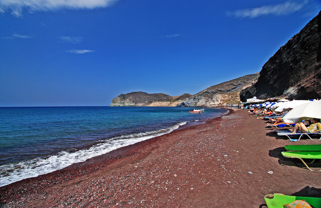 Пляж Красный в Греции, фото 9