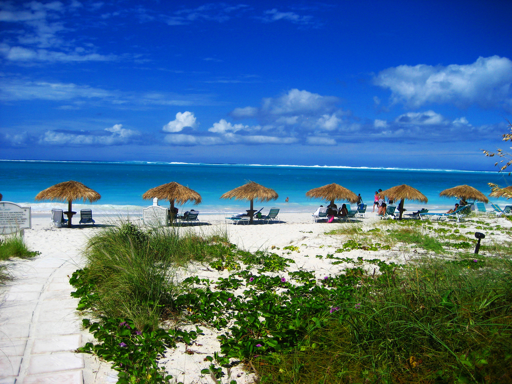 Пляж Грейс Бэй на Карибских островах, фото 2