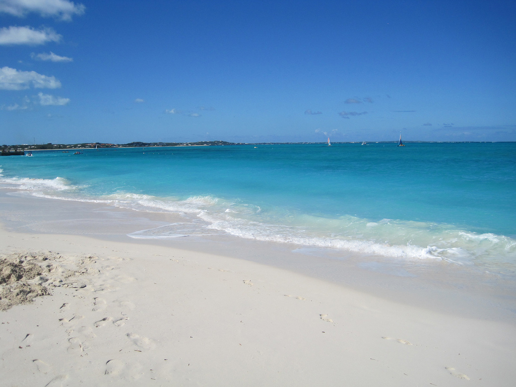 Пляж Грейс Бэй на Карибских островах, фото 3