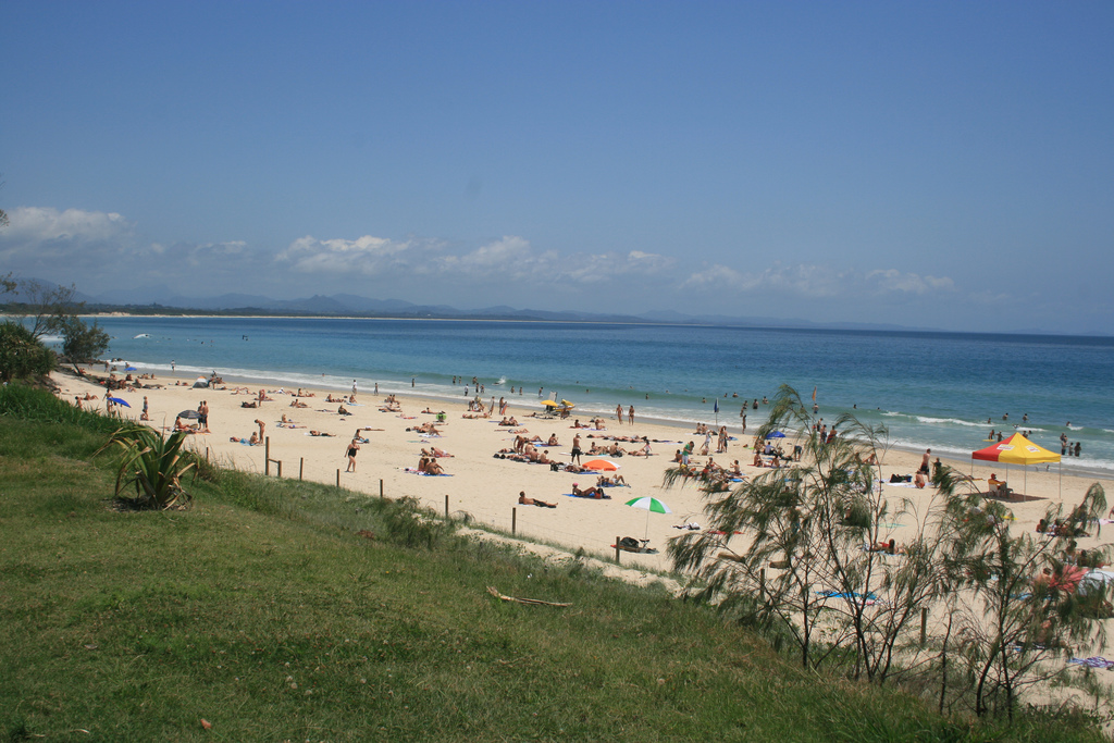 Пляж Байрон-Бэй в Австралии, фото 2