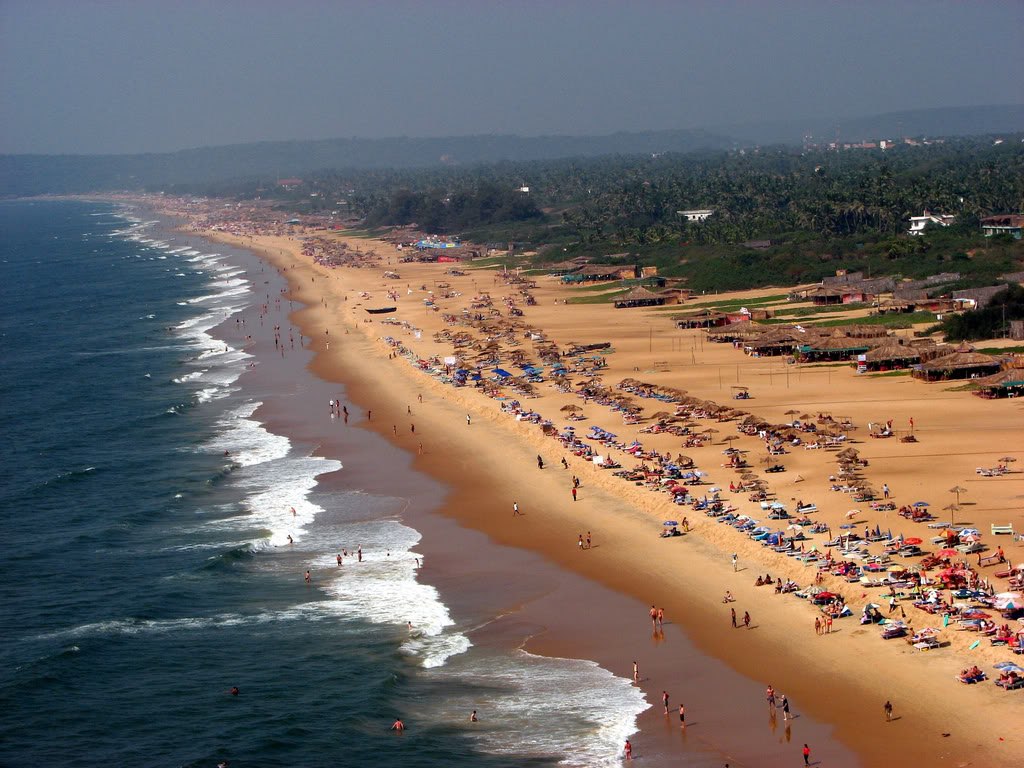 Пляж Кандолим в Индии, фото 2