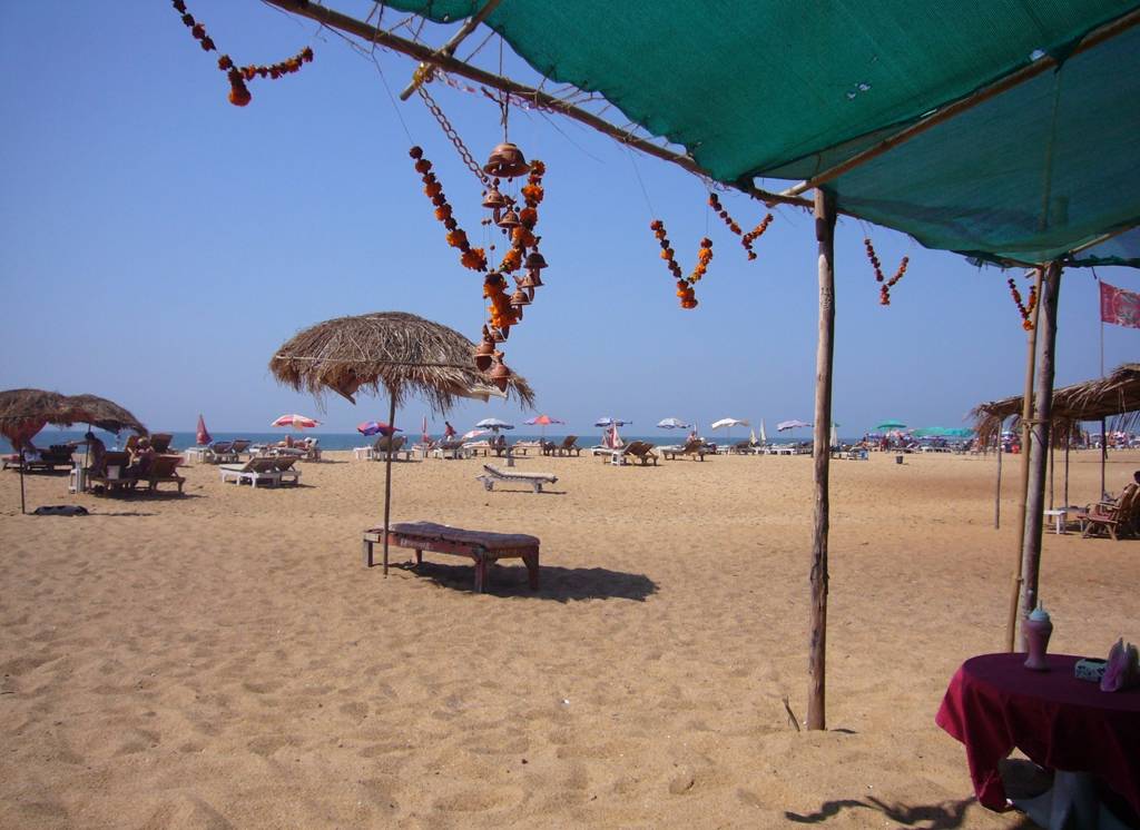 Пляж Кандолим в Индии, фото 8