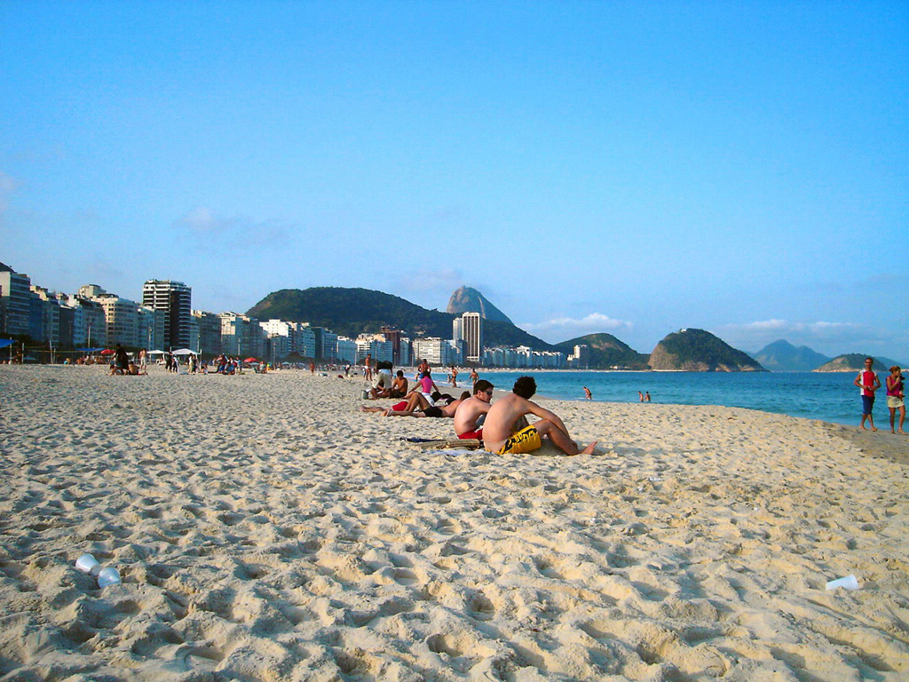 Пляж Копакабана в Бразилии, фото 6
