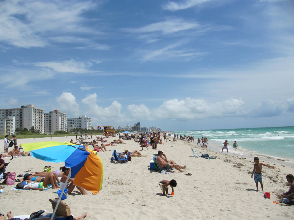 Пляж Маями Бич в США, фото 2