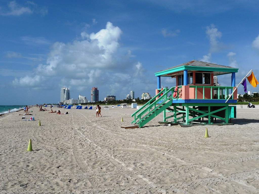 Пляж Маями Бич в США, фото 4