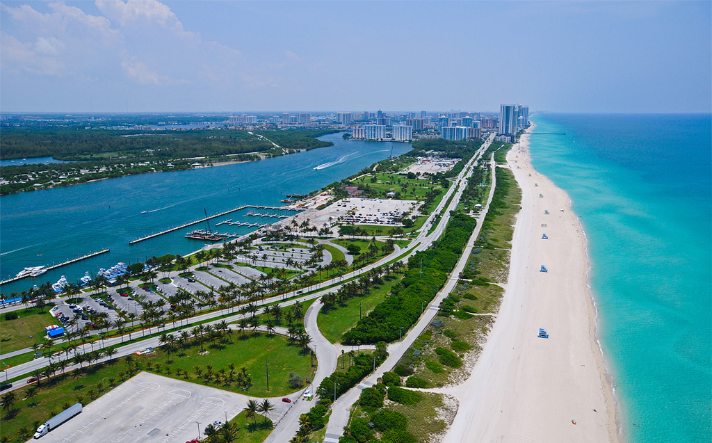 Пляж Маями Бич в США, фото 6
