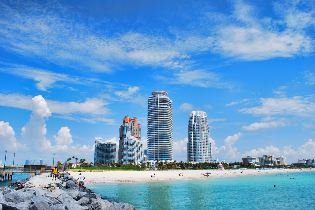 Пляж Маями Бич в США, фото 7
