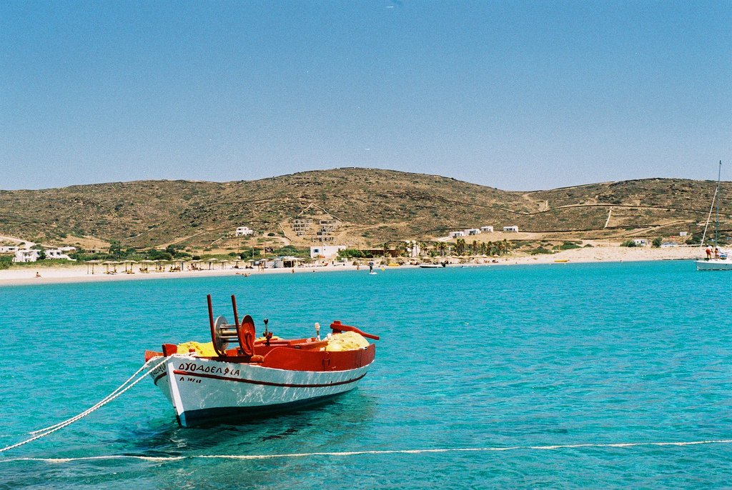 Пляж Манганари в Греции, фото 5