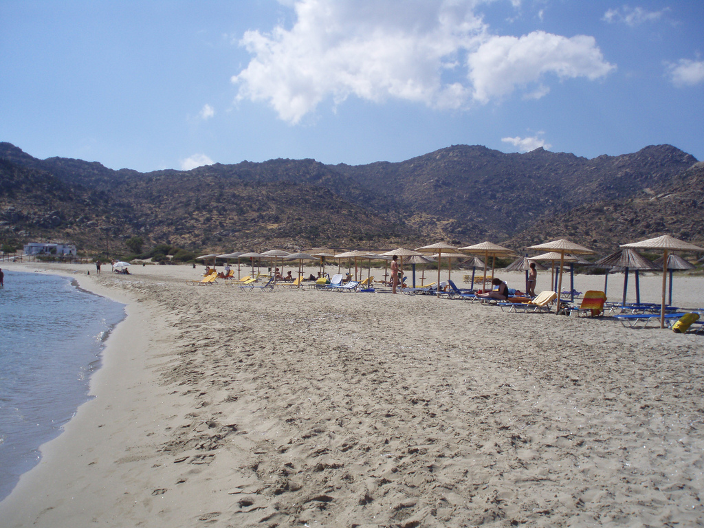 Пляж Манганари в Греции, фото 7