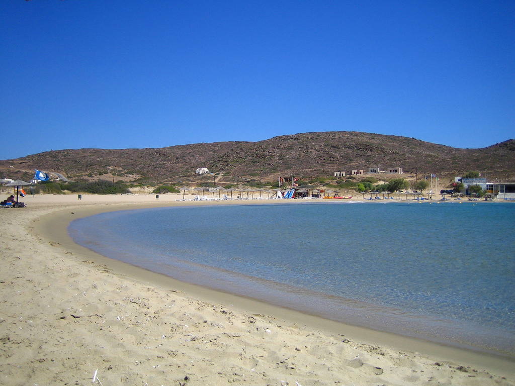 Пляж Манганари в Греции, фото 8