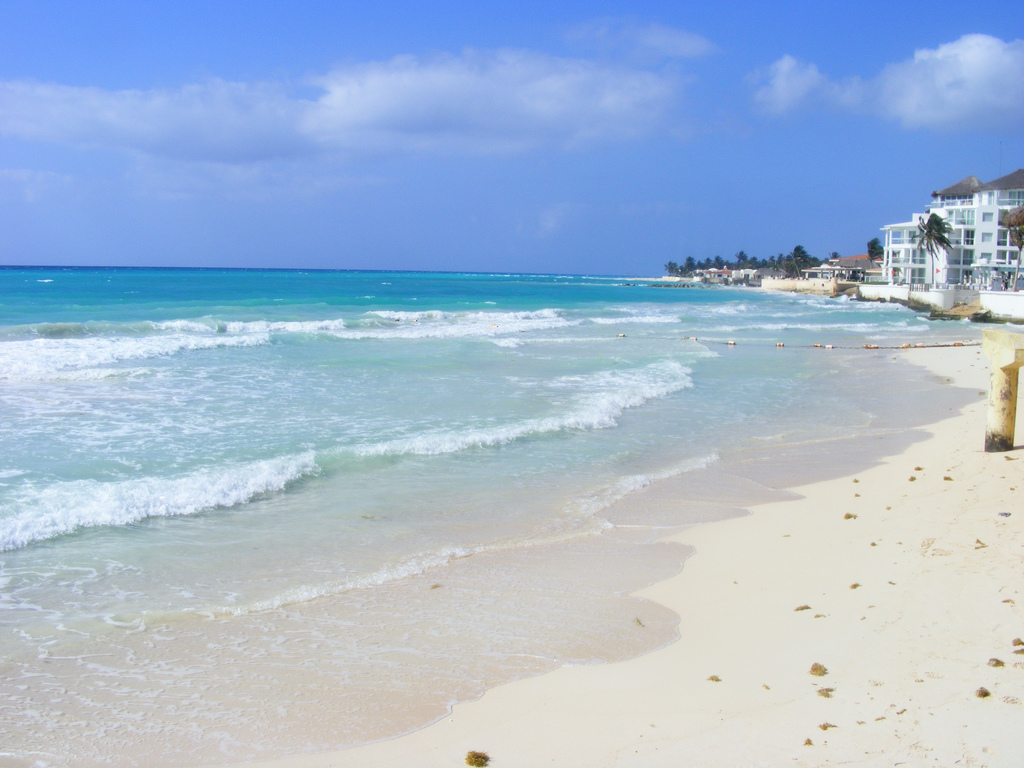 Пляж Плая-дель-Кармен в Мексике, фото 3