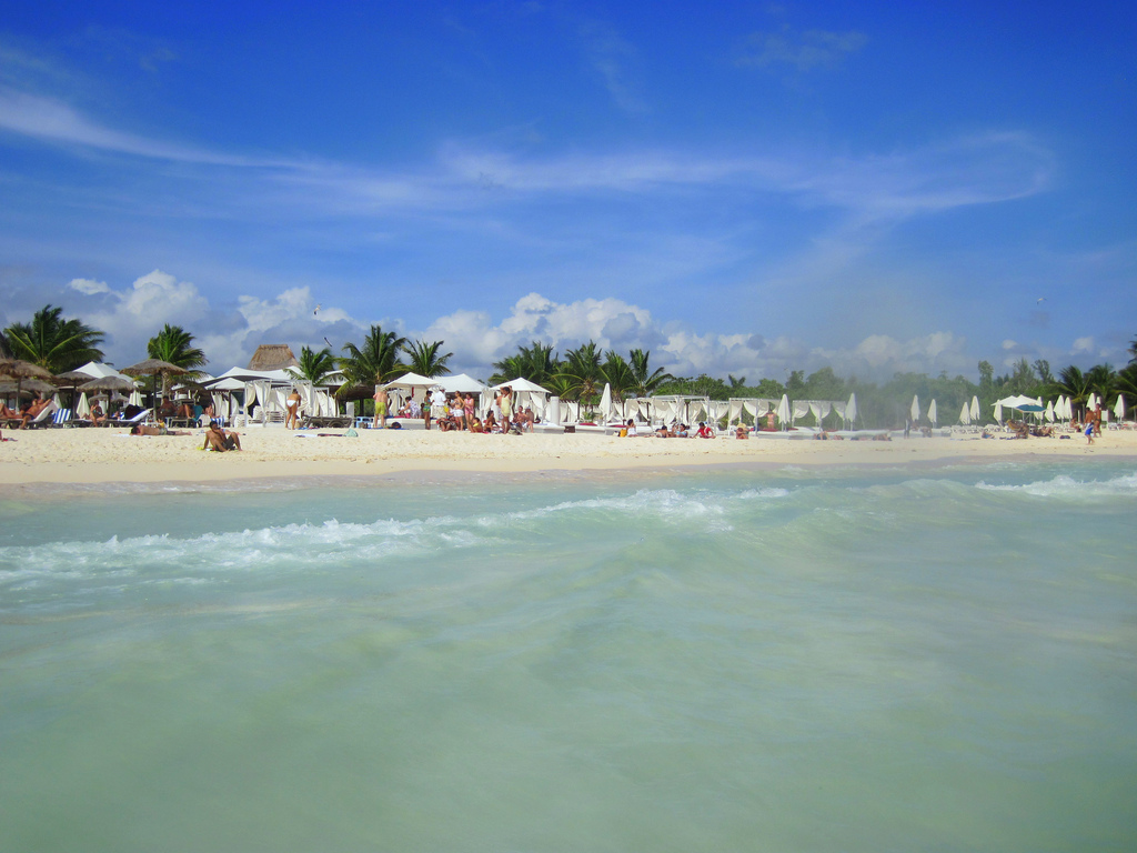 Пляж Плая-дель-Кармен в Мексике, фото 8