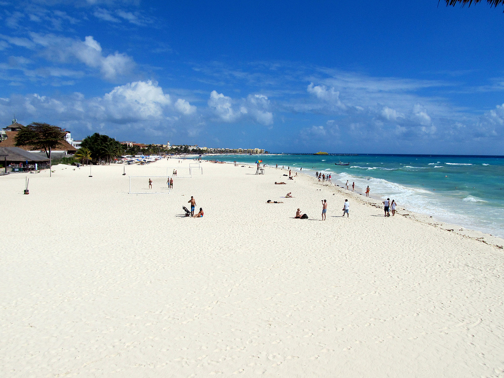 Пляж Плая-дель-Кармен в Мексике, фото 9