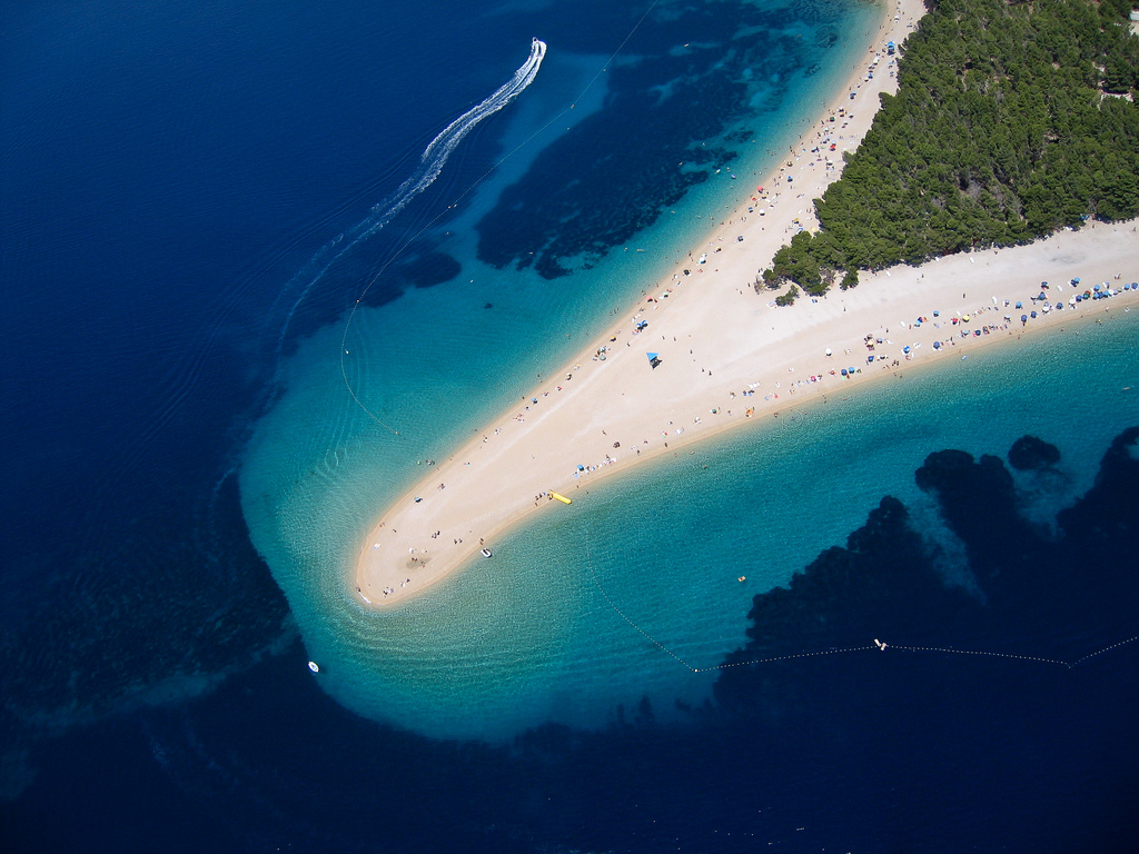 Пляж Златни Рат в Хорватии, фото 1