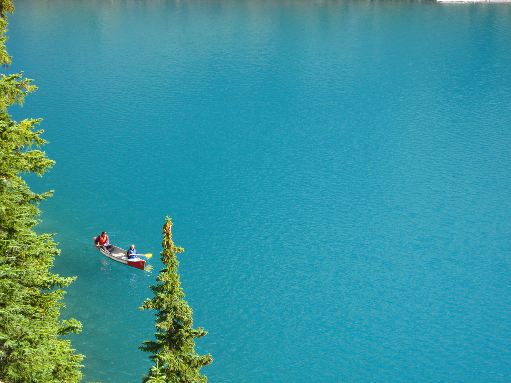 Озеро Морейн в Канаде, фото 3