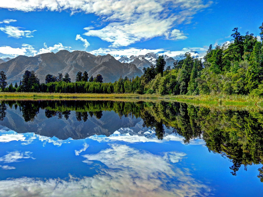 Озеро Мэтисон в Новой Зеландии, фото 3