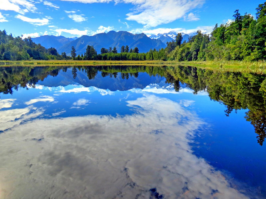 Озеро Мэтисон в Новой Зеландии, фото 4