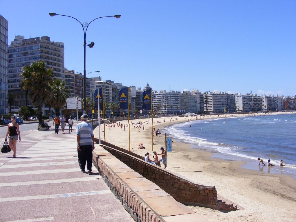 Пляж Монтевидео в Уругвае, фото 1