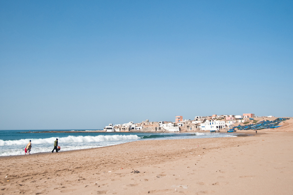 Пляж Тагхазоут в Марокко, фото 2