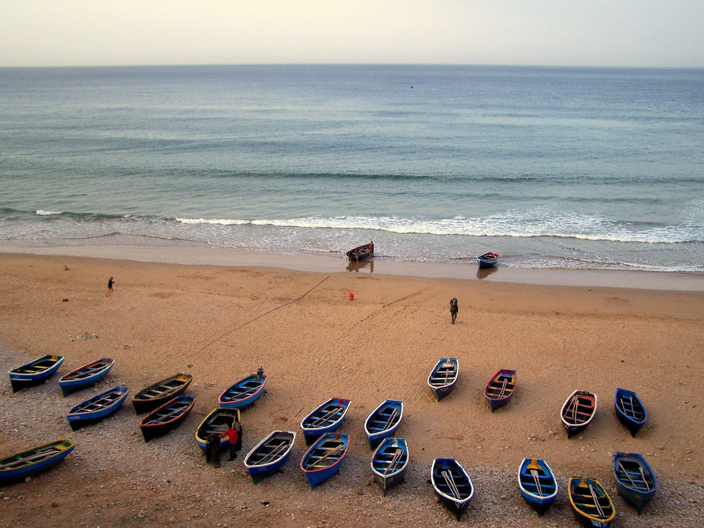 Пляж Тагхазоут в Марокко, фото 6