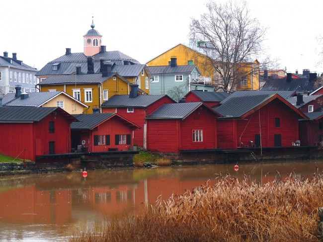 Город Порвоо (Porvoo) основан почти 800 лет назад. Это старейший после Турку город Финляндии.