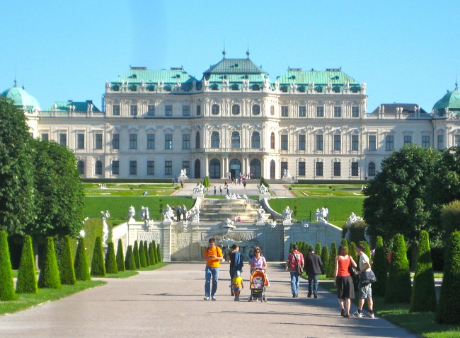 Луговой парк с дворцом "Бельведер" 1853-56