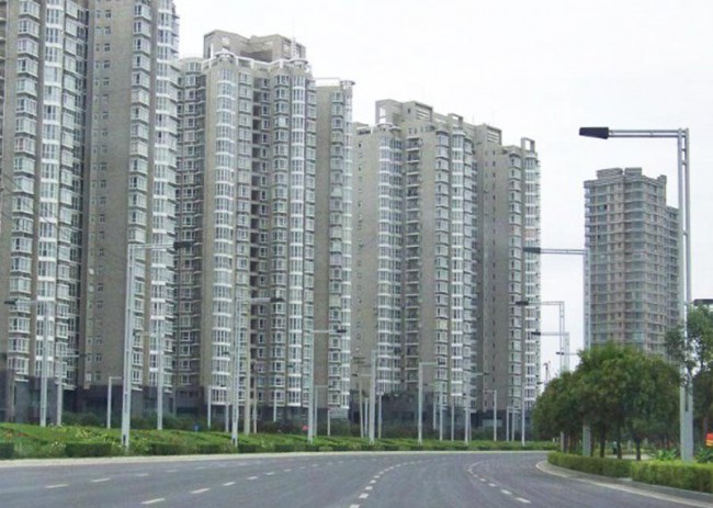 Даже в незаселенных районах жилье в Китае очень дорогое.