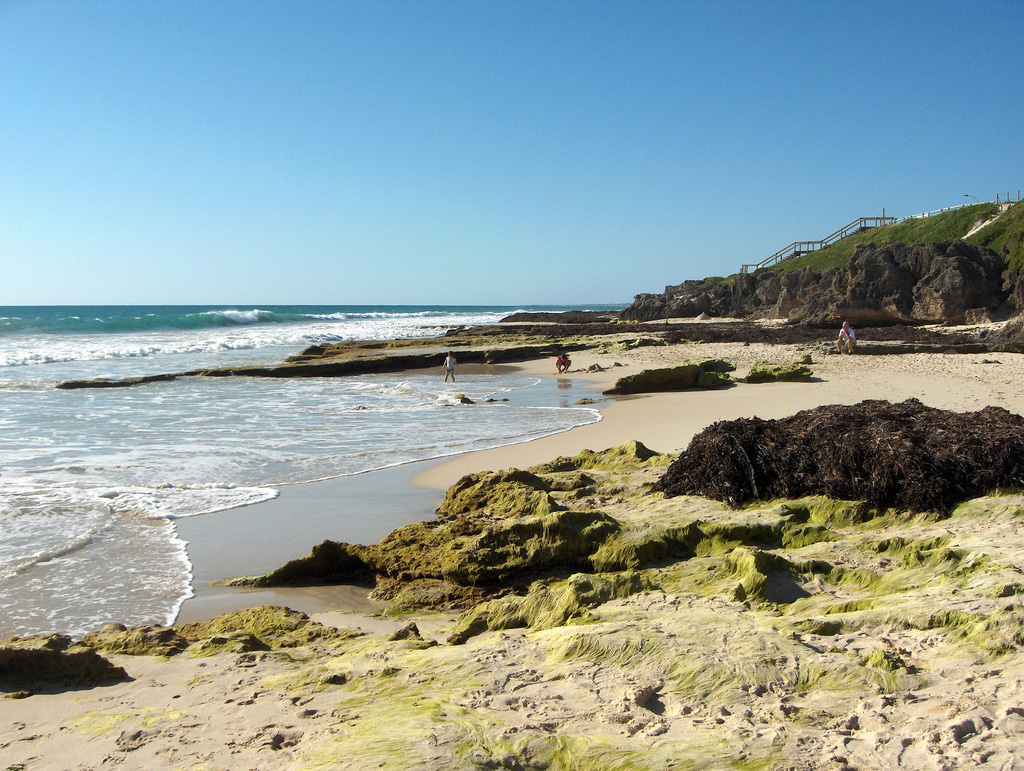 Пляж Коттеслоу в Австралии, фото 1