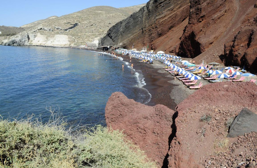 Пляж Ред Бич в Греции, фото 2