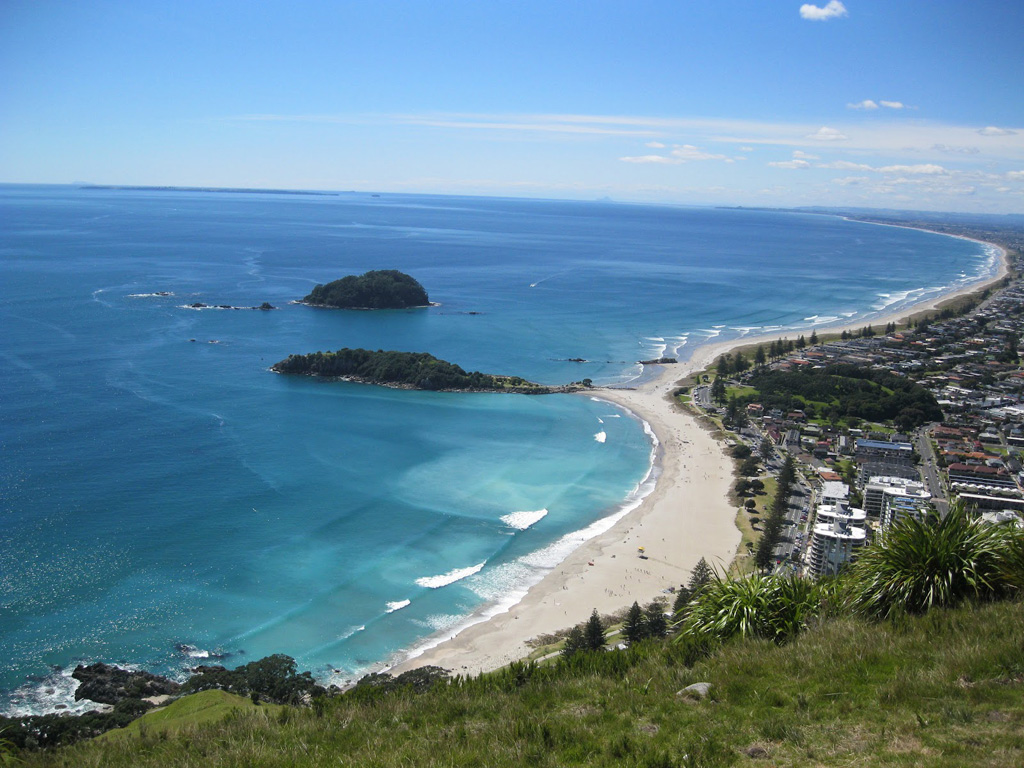 Пляж Тауранга в Новой Зеландии, фото 1