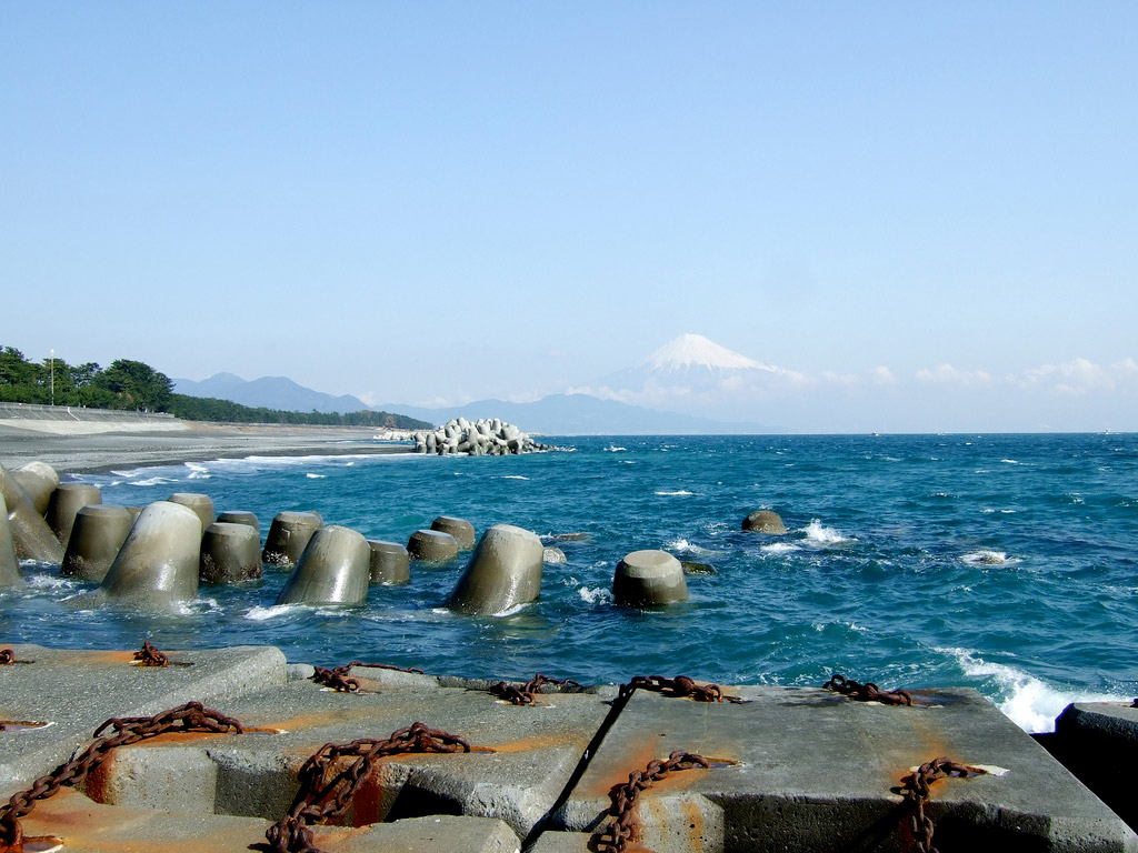 Пляж Сидзуока в Японии, фото 4