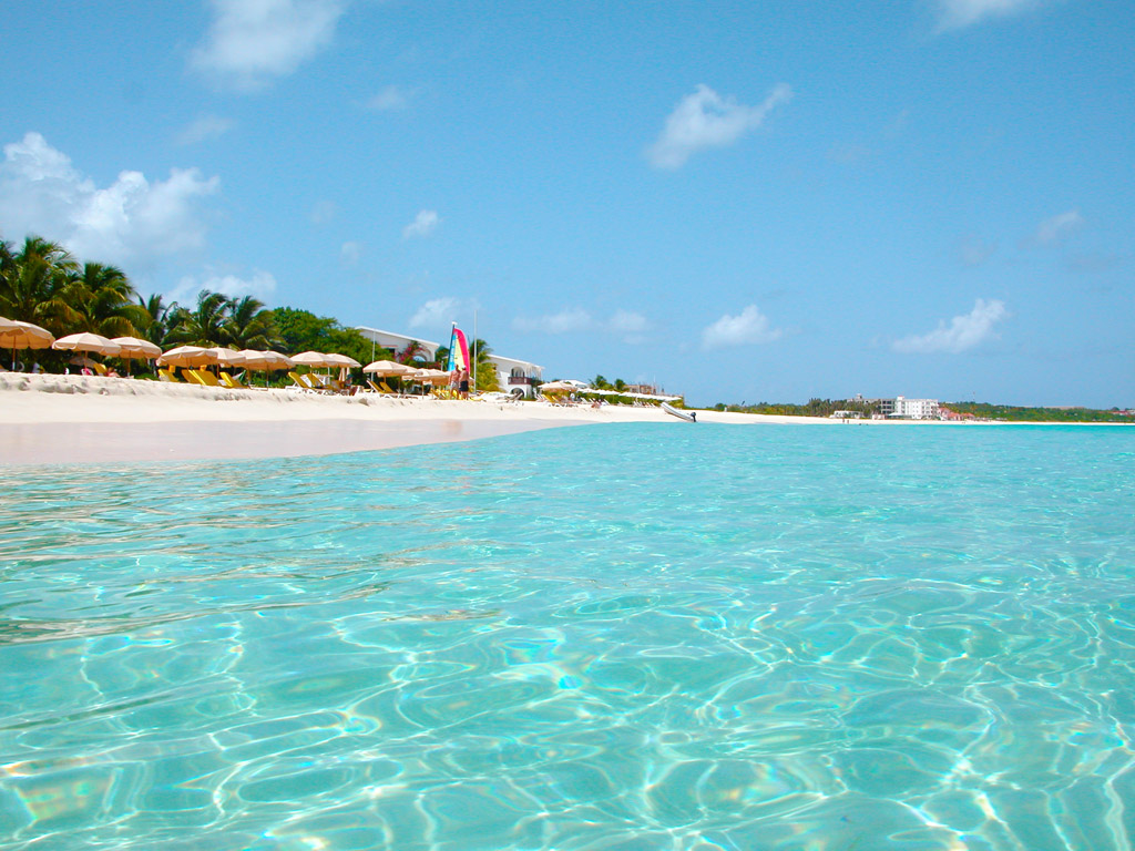 Пляжи острова Ангилья на Карибских Островах, фото 1