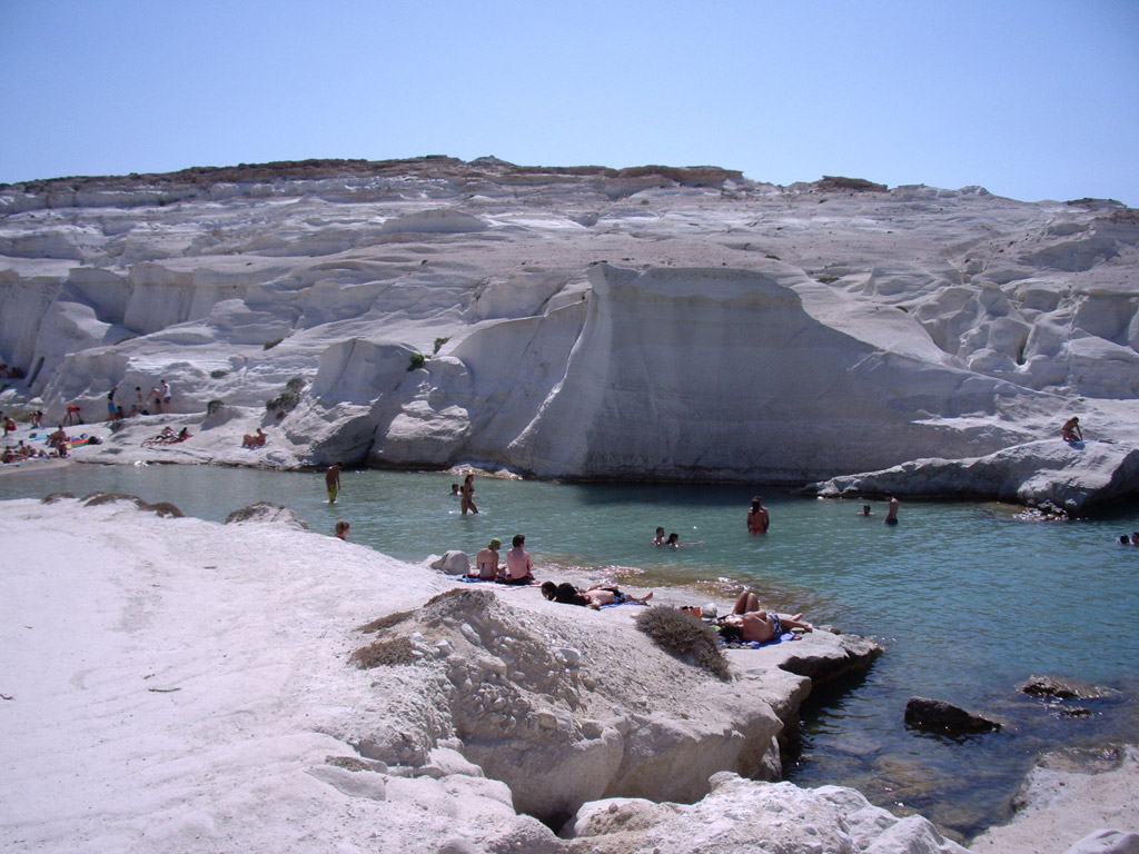 Пляж Саракинико в Греции, фото 1