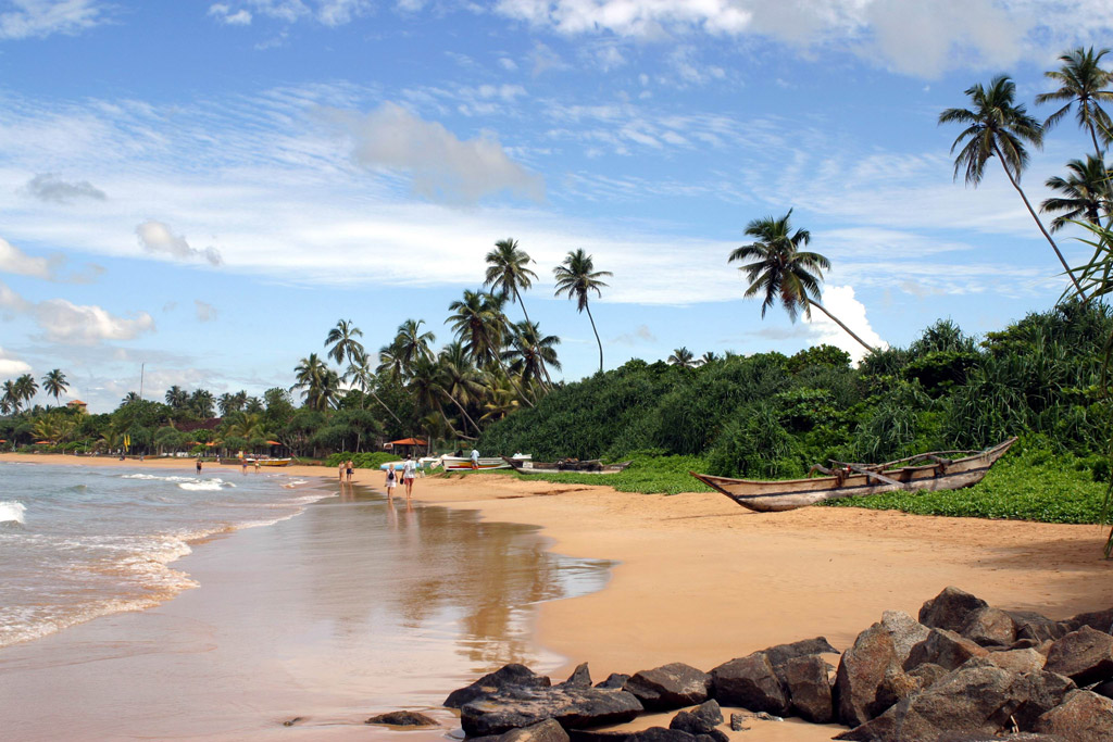 Пляж Бентота в Шри-Ланке, фото 1