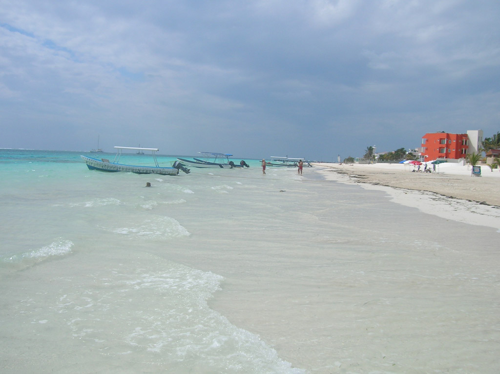 Пляж Пуэрто-Морелос в Мексике, фото 1