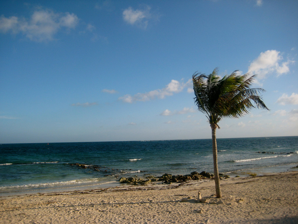 Пляж Пуэрто-Морелос в Мексике, фото 4
