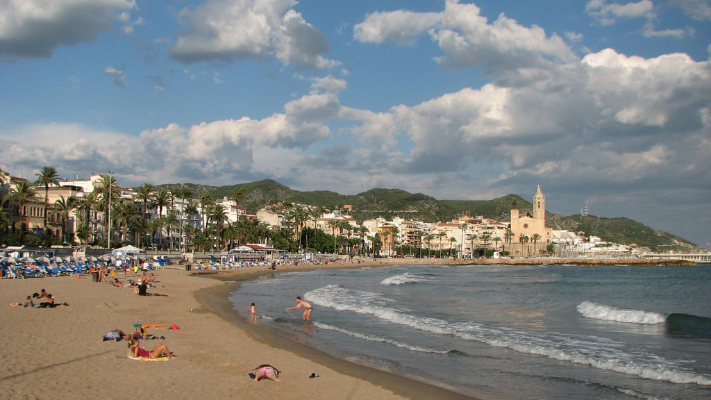 Пляж Ситжес в Испании, фото 6
