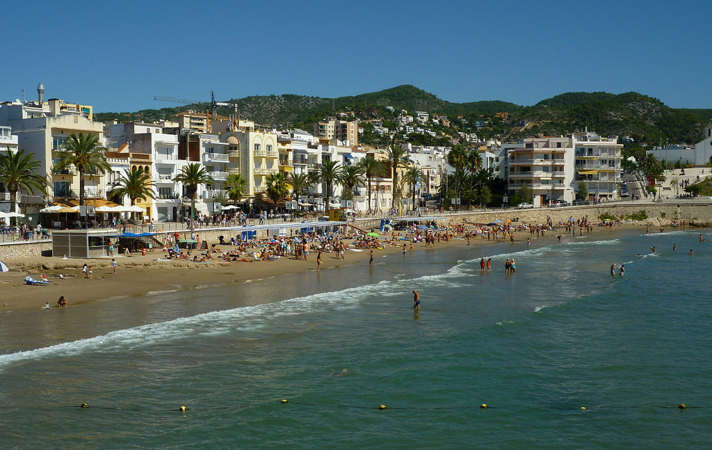 Пляж Ситжес в Испании, фото 15