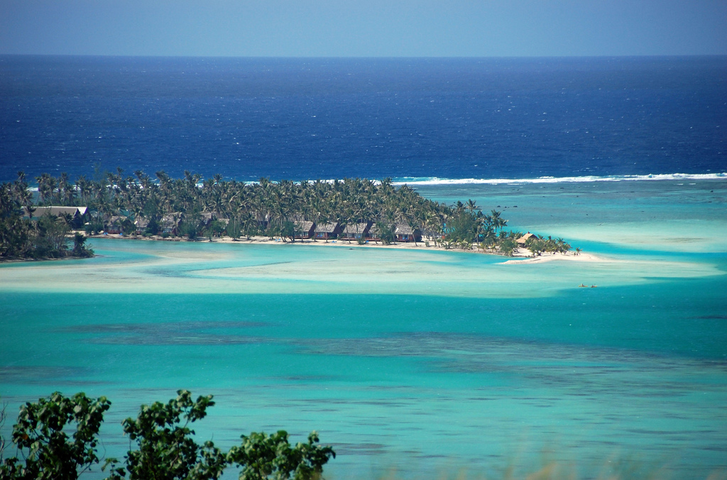 Пляж Аитутаки на островах Кука, фото 11